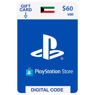 PLAYSTATION NETWORK CARD 60$ - KUWAIT STORE