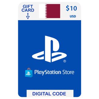 PSN Store Card $10 QATAR ACCOUNT