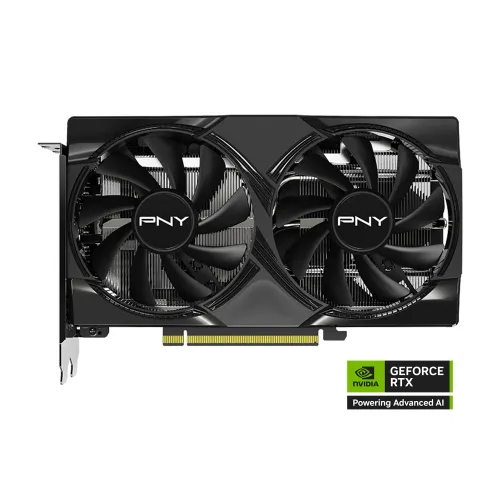 Pny Nvidia Geforce Rtx 5060 8gb Overclocked Dual Fan Graphics Card - Black