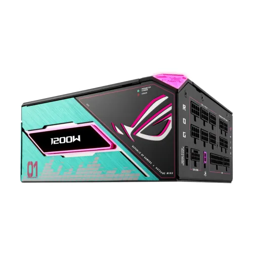 ASUS ROG THOR 1200W Platinum III ATX 3.1 Hatsune Miku Edition Power Supply Unit