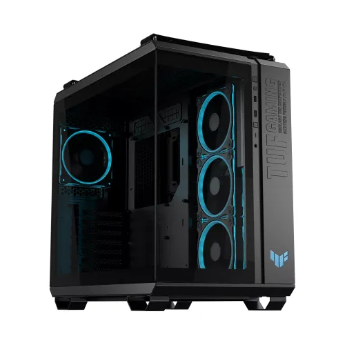 Asus Tuf Gaming Gt502 Horizon Argb Panoramic Atx Mid Tower Case - Black