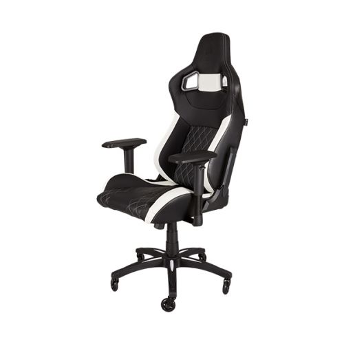 Corsair T1 Race Gaming Chair – Black/White