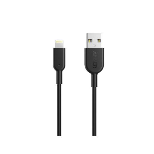 Anker Powerline II USB-A to Lightning Cable (0.9/3ft) - Black