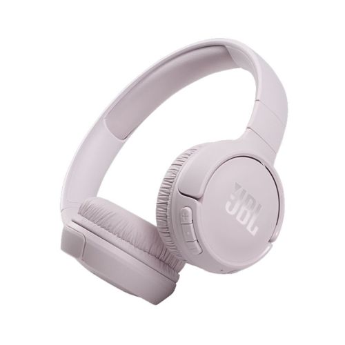 JBL Tune 510BT: Wireless On-Ear Headphones with Purebass Sound - Rose
