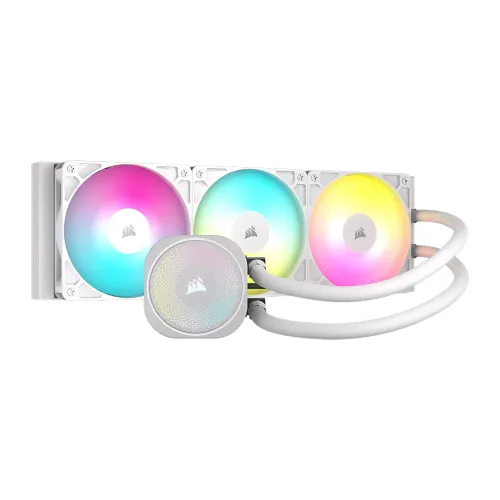 CORSAIR NAUTILUS 360 RS ARGB Liquid CPU Cooler - White