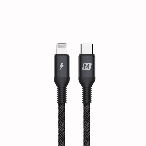 MOMAX ELITE-LINK LIGHTING TO TYPE-C CABLE 2.2M BLACK: DL32D