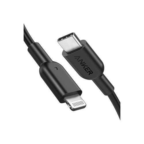 ANKER POWERLINE+ II USB C TO LIGHTING(NYLON) 0.9M(PD ) -BLACK