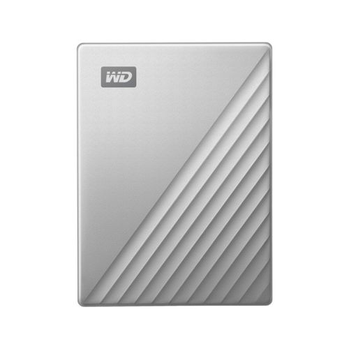 WD 5TB My Passport Ultra USB 3.0 Type-C External Hard Drive  for Mac  - Silver