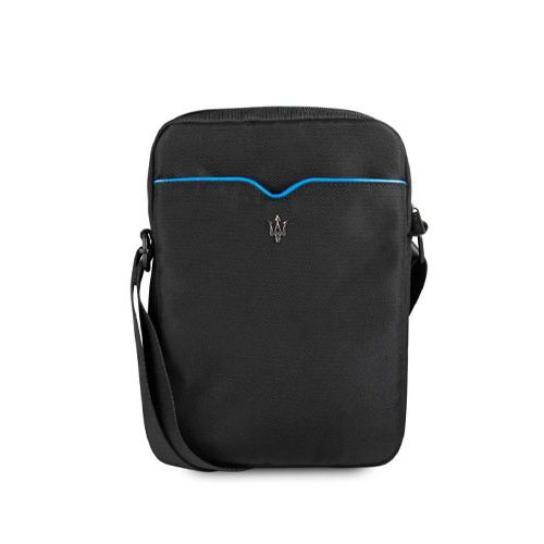 Maserati  Pure Tablet Bag  Black / Blue Line"