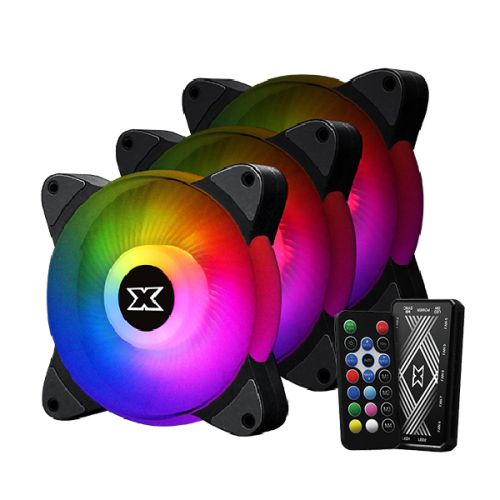 XIGMATEK Galaxy III Essential ARGB 3 Fans With MB Sync Controller