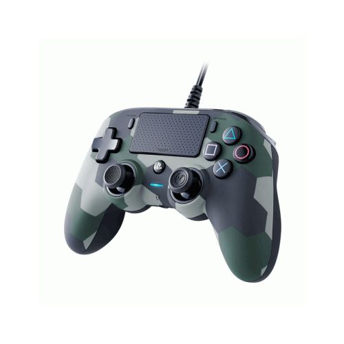 PS4: NACON Compact Wired Controller - Green Camo