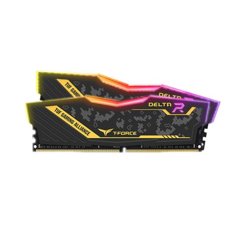 Team T-force 16GB (8x2) DELTA TUF 3200MHz DDR4 RGB Gaming Memory