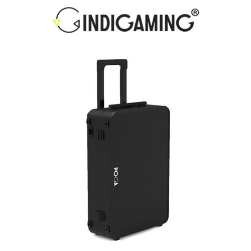 INDIGAMING POGA Pro Gaming Monitor With Case For PS4 Slim - Black