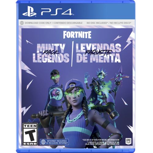 PS4 : Fortnite Minty Legends Pack - R1-  No-DISC (Download Code Only)