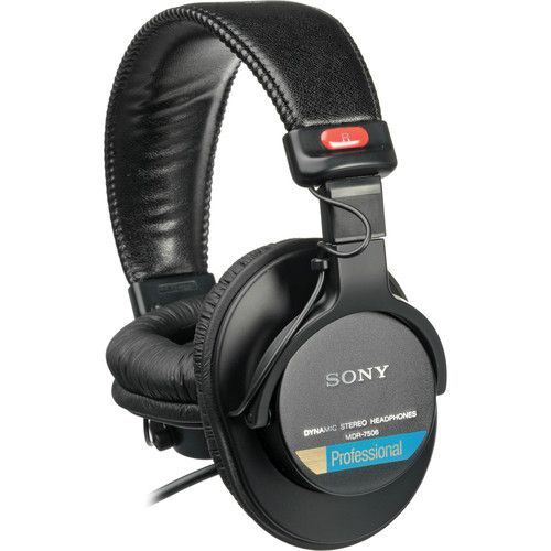 Sony MDR-7506 Professional Stereo Headphone - Black