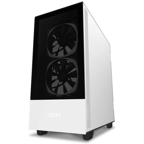 NZXT H510 ATX Elite Tempered Glass Mid Tower Gaming Case - White