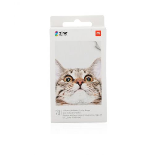 Mi Portable Photo Printer Paper (2×3inch, 20 Sheets)