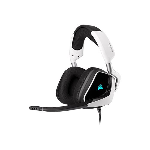 CORSAIR VOID RGB ELITE USB PREMIUM GAMING HEADSET - WHITE