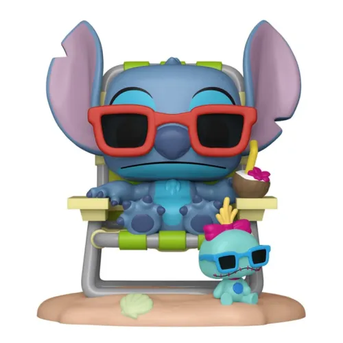 Funko Pop Premium! Disney: Lilo & Stitch - Stitch In Sunlounger (Exclusive)