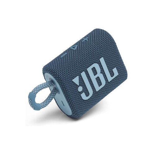 JBL GO3 PORTABLE WATERPROOF BLUETOOTH V 5.1 SPEAKER - BLUE