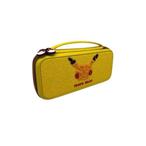 NINTENDO SWITCH POKEMON LET`S GO 20 CASE-YELLOW