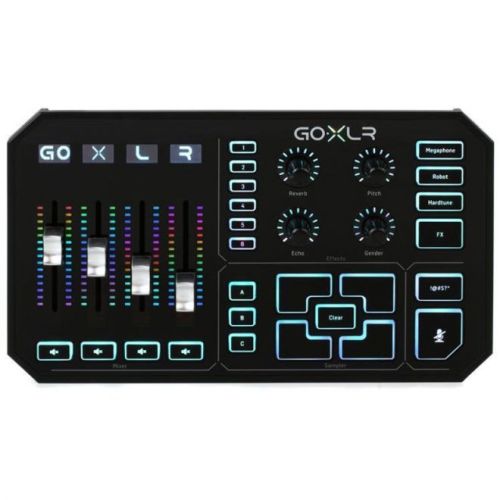 Tc Helicon Goxlr 4-channel Usb Streaming Mixer With Voice Fx and Sampler