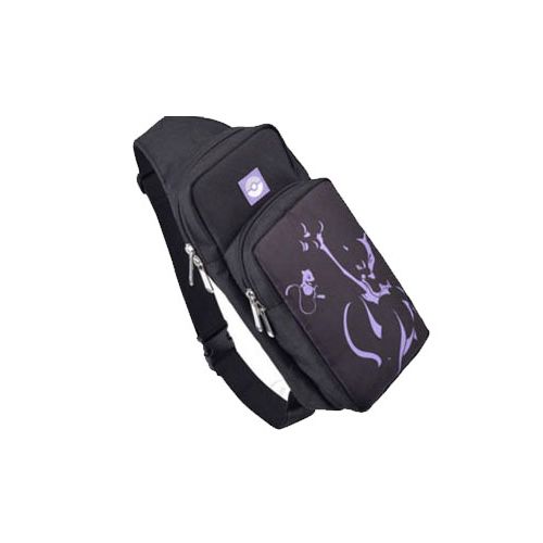 Pokemon Center Original Mewtwo Strikes Back Evolution Themed Shoulder Pouch/ Bag for Nintendo Switch