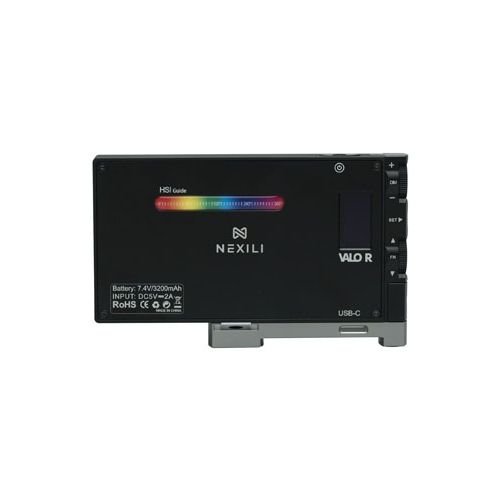 NEXILI VALO R PORTABLE RGB LED LIGHT 2500K-8500K