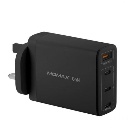 MOMAX One Plug 100W 4-Port GaN Charger (UM22) - Black