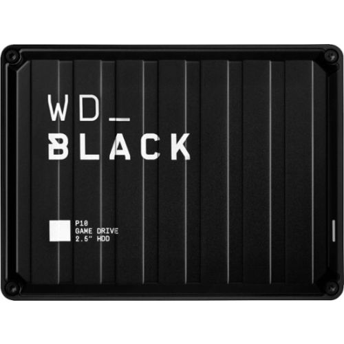 WD Black P10 Game Drive Portable External Hard Drive 4TB (Ps4/Xbox/Pc/Mac) - Black