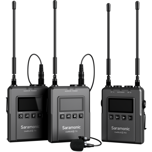 Saramonic Uwmic9s Kit2 Wireless Microphone System (Tx+tx+rx)