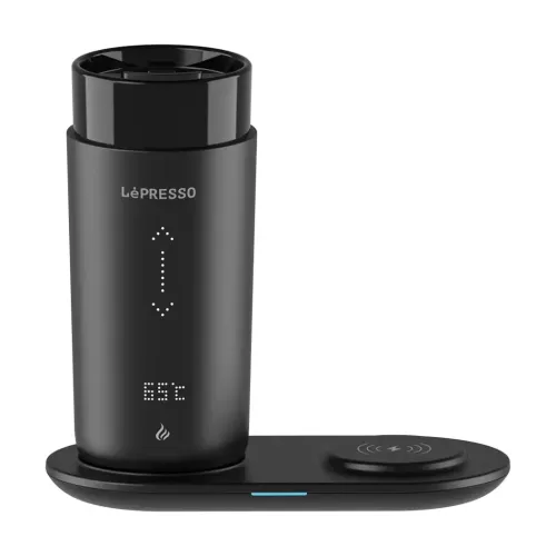 Lepresso Smart Travel Heating Mug - Black