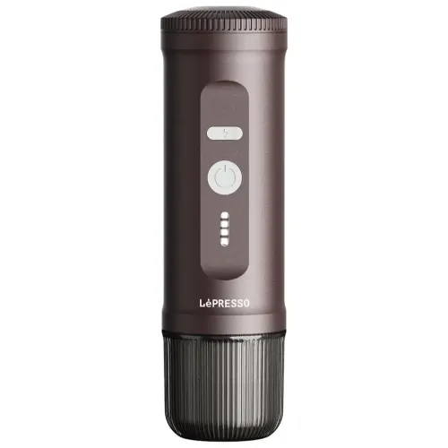 Lepresso Portable 2-in-1 Espresso Maker - Brown