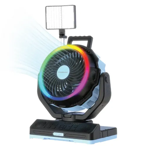 Powerology VentoPower Outdoor 40K Oscillating Fan - Blue/Black