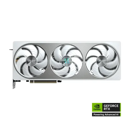 Gigabyte Nvidia Geforce Rtx 5070 Aero Oc 12gb Graphics Card - White