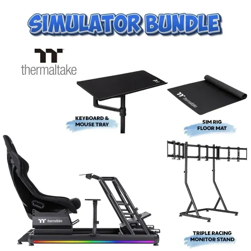 Thermaltake Racing Simulater Gaming Bundle