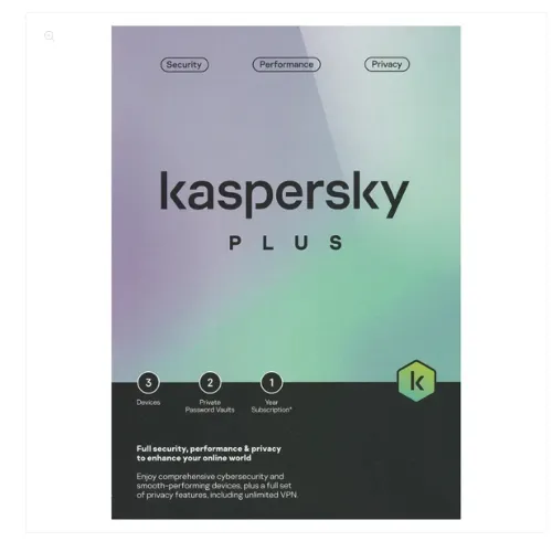 Kaspersky Plus Internet Security - 3 User (1 Year)