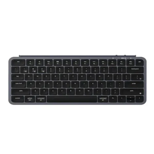 Keychron B1 Pro Ultra-slim Wireless 75% Zmk Custom Keyboard For Windows & Mac, Arabic / English - Space Grey