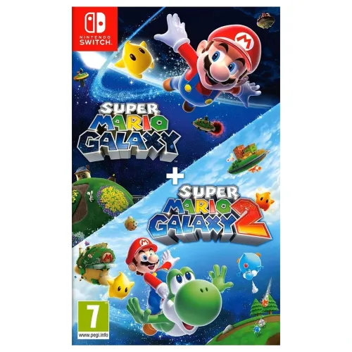Super Mario Galaxy + Super Mario Galaxy 2 Nintendo Switch - R2