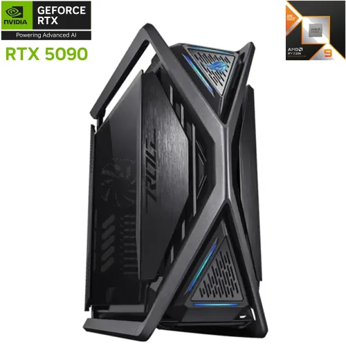 Asus Rog Strix Amd Ryzen 9 Rtx 5090 32gb Gaming Pc - Black