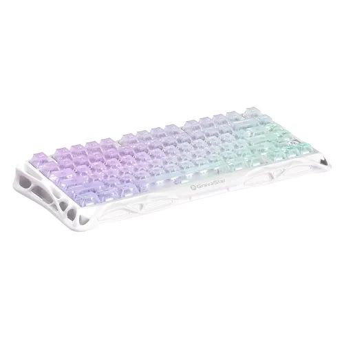 Gravastar Mercury K1 Lite 75% Wireless Mechanical Gaming Keyboard - Crystal Aurora