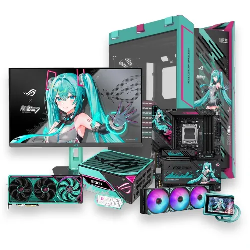 Asus Rog Miku Edition High-performance Gaming Pc Bundle