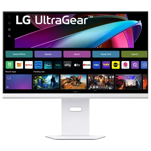 Lg 32" Ultragear Uhd 4k Ips, 144hz, 1ms, Smart (Webos) Gaming Monitor- White