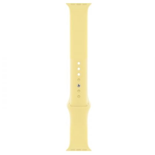WIWU One Color Sport Band Watchband For iWatch 42-44mm - Light Lemon Yellow