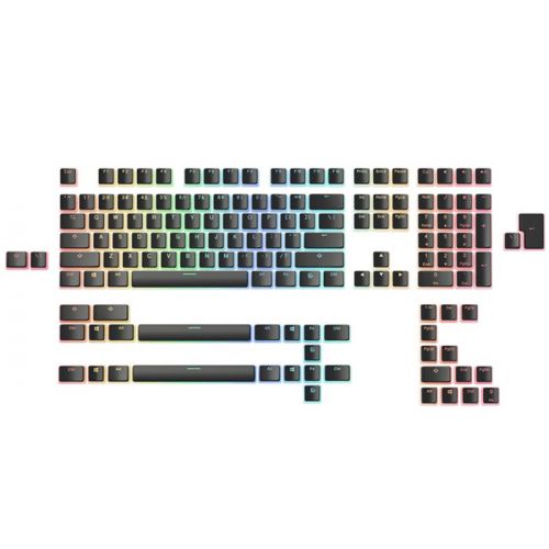Glorious Aura Mechanical Keycaps v2 PBT - Black