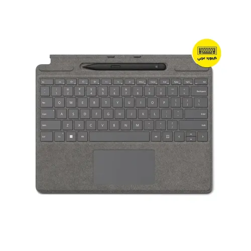 Microsoft Surface Pro Signature Keyboard With Slim Pen 2 (English/arabic Keyboard) - Platinium