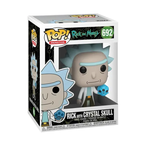 Funko POP! Animation: Rick & Morty - Rick w/Crystal Skull
