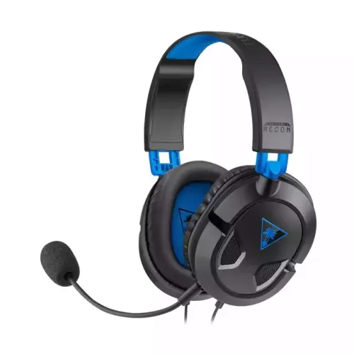Turtle Beach Wired Ear Force Recon 50p Headset - Black/blue (Ps4)
