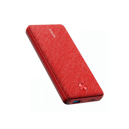 ANKER POWERCORE METRO ESSENTIAL 20000PD POWER BANK - RED FABRIC