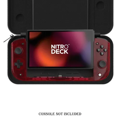 Crkd Nitro Deck Atomic Red With Carry Case